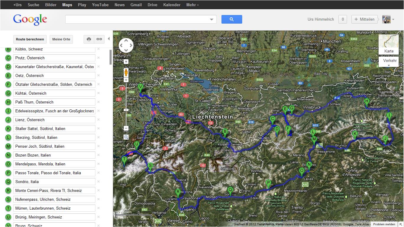 Oesterreichs Gletscherstrassen, zweiter Versuch