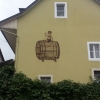 Wanddekoration in Oberflachs
