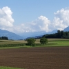 Blick in die Alpen