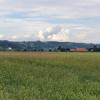 Blick über das Aaretal an den Jura, Vierlinden auf dem Bözberg