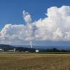 Dampf und Wolken über Leibstadt