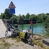 Rhonebrücke nördlich Lyon