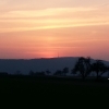 Sonnenuntergang oberhalb Würenlingen