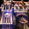 Beleuchtetes Münster in Strasbourg, während der Aufführung von \"son et lumière\"