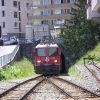 Einfahrt der RhB in Arosa