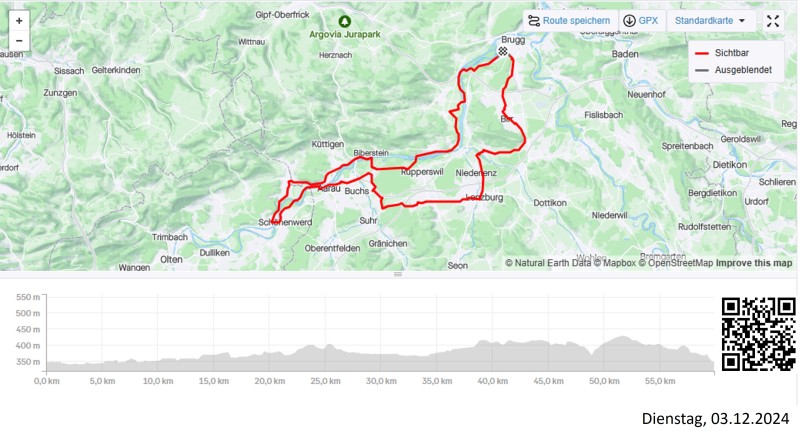 Nach Niedergösgen und zurück