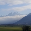 Blick zu den Glarner Alpen