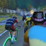 Silvester 2024 auf Zwift