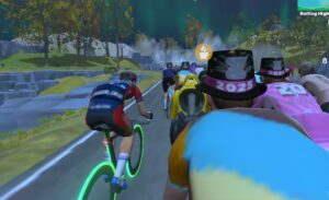 Silvester 2024 auf Zwift